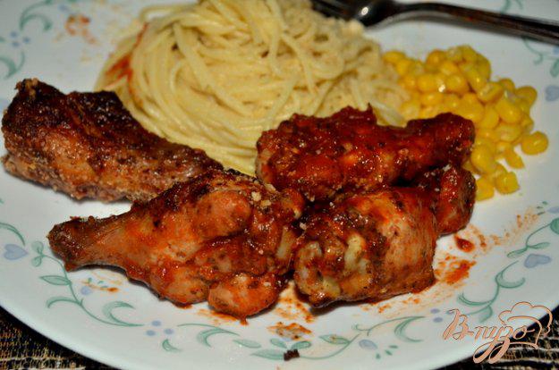 фото рецепта: Куриные крылышки с итальянским соусом