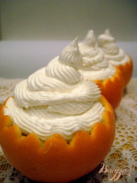 фото рецепта: Десерт в апельсинах