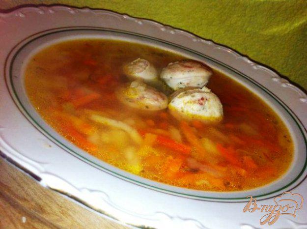 фото рецепта: Суп с белой колбасой