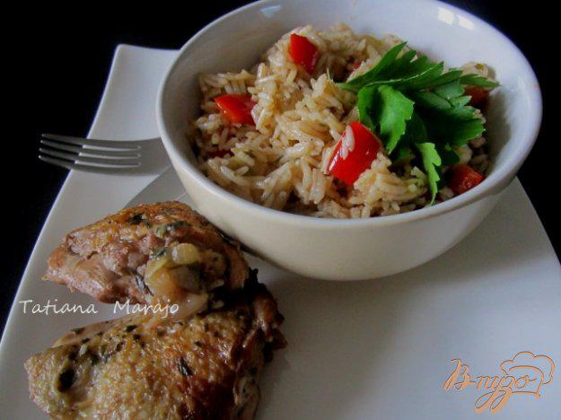 фото рецепта: Пряная курица с рисом