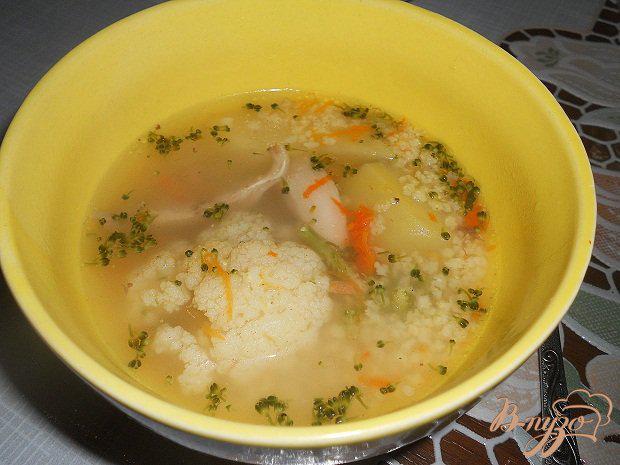 фото рецепта: Куриный суп с капустой
