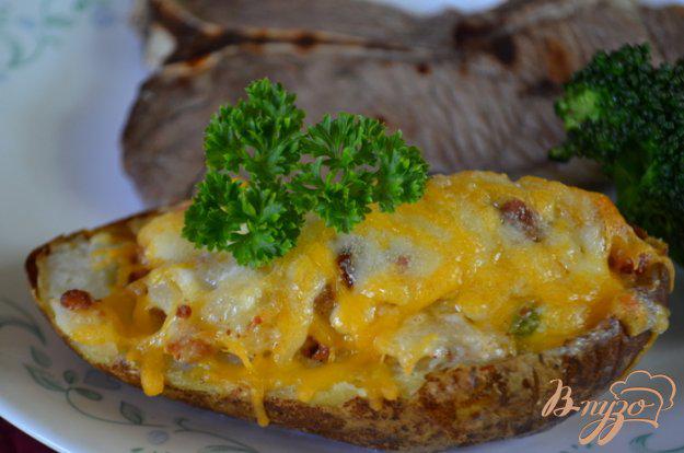 фото рецепта: Фаршированный картофель с беконом