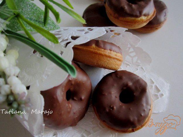 фото рецепта: Пончики с молочным шоколадом