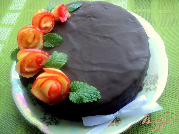 фото рецепта: Постный шоколадный торт «Именинный»