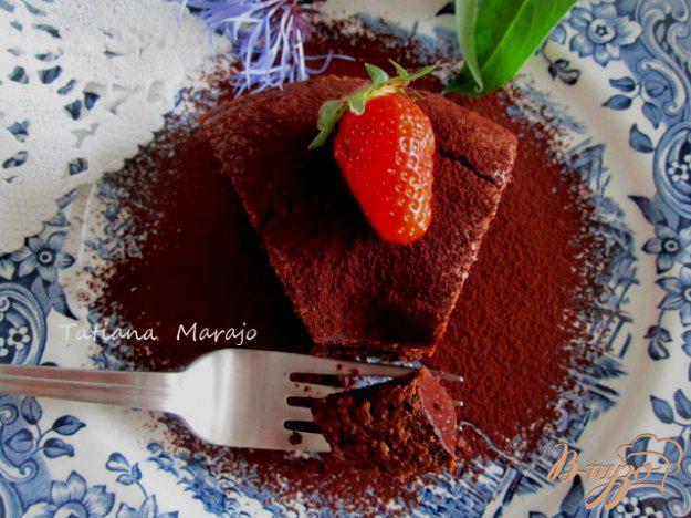 фото рецепта: Шоколадный пирог с сыром Маскарпоне