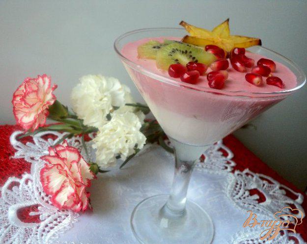 фото рецепта: Сливочно-ягодный десерт