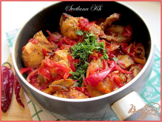 фото рецепта: Курица по-болгарски
