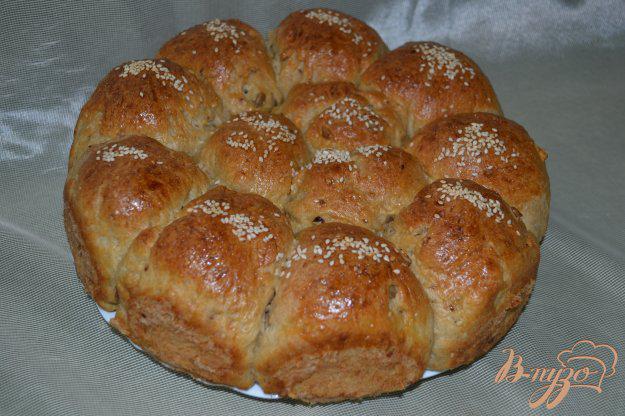 фото рецепта: Овсяно-пшеничные булочки с сыром и семечками