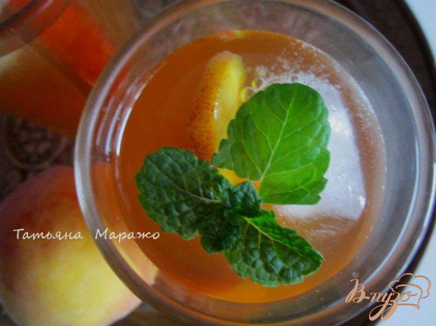 фото рецепта: Холодный персиковый чай ( ice tea)