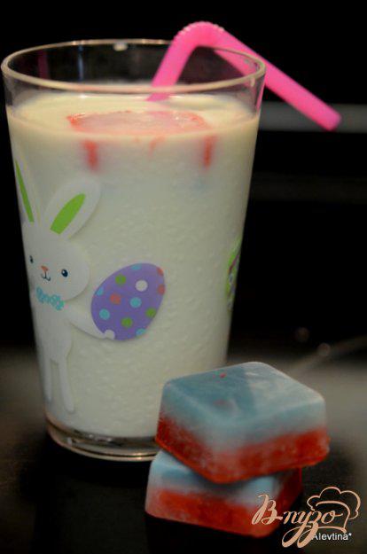 фото рецепта: Цветной лед для коктейлей