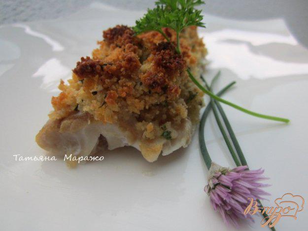 фото рецепта: Филе скумбрии под ароматной корочкой (Crute d'herbes)