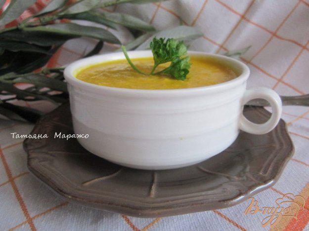 фото рецепта: Морковно-кукурузный суп-пюре