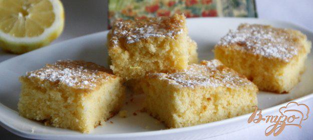 фото рецепта: Лимоный пирог «Простейший и самый вкуснейший»