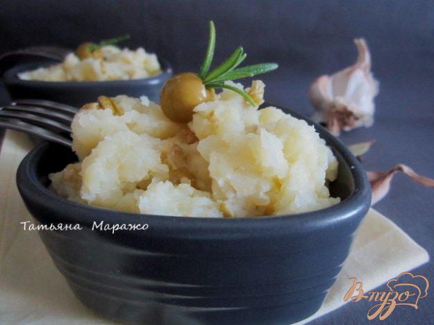 фото рецепта: Давленый картофель с оливками