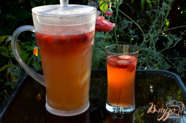 фото рецепта: Персиковый чай со льдом