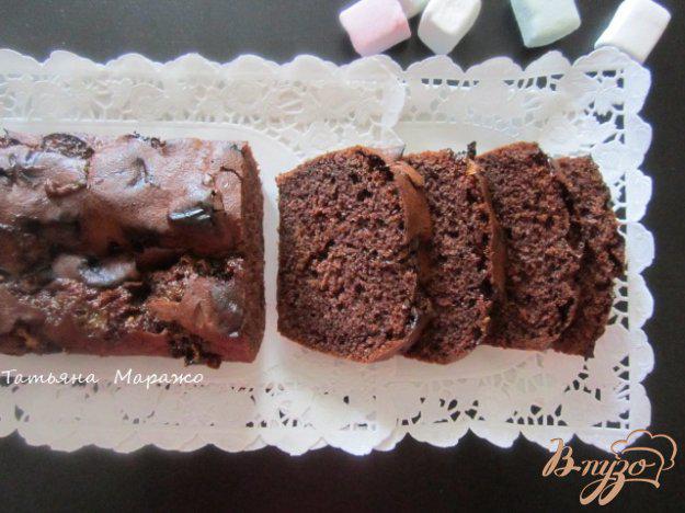 фото рецепта: Шоколадный кекс с маршмеллоу
