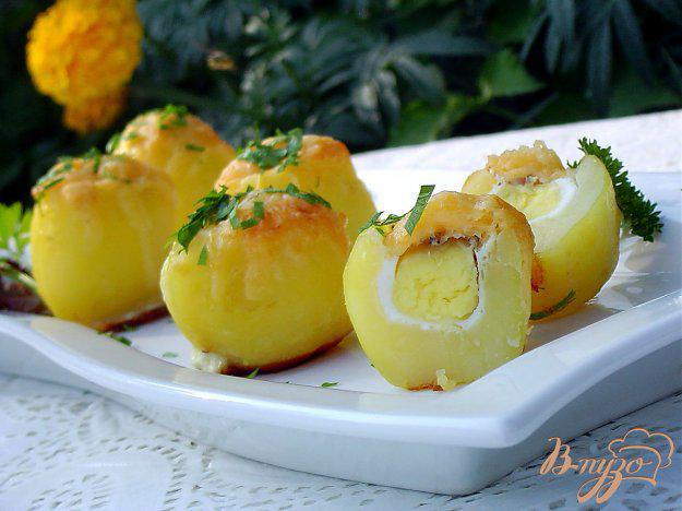 фото рецепта: Запеченный картофель «Сюрприз»