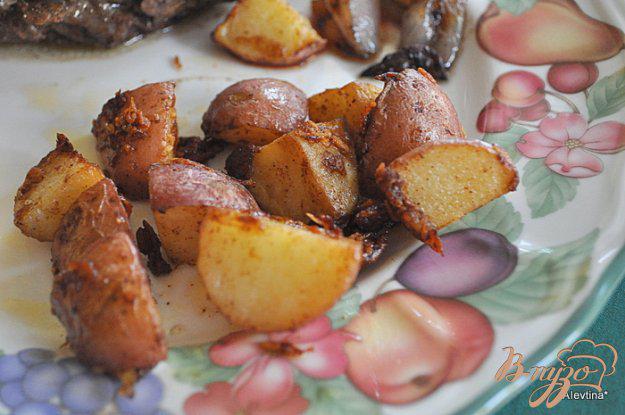 фото рецепта: Жареный золотой картофель