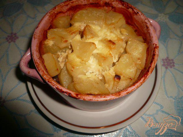 фото рецепта: Ленивый горшочек с картофелем и мясом