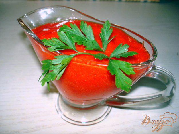 фото рецепта: Соус острый из помидоров и перца