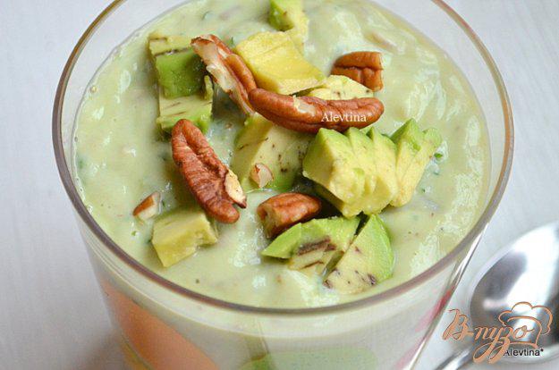 фото рецепта: Суп охлажденный с авокадо