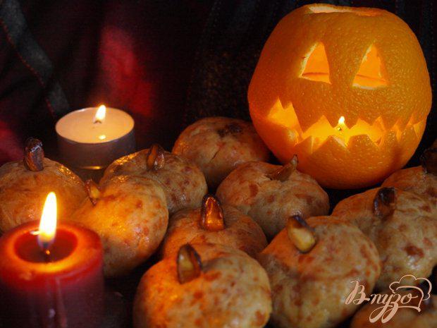 фото рецепта: Печенье «Тыквочки» для Хеллоуина