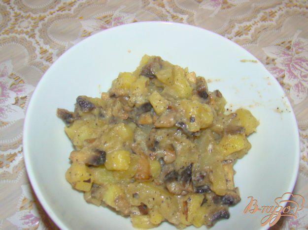 фото рецепта: Быстрый картофель с грибами