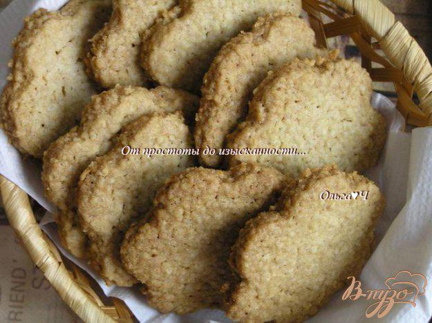фото рецепта: Овсяное песочное печенье