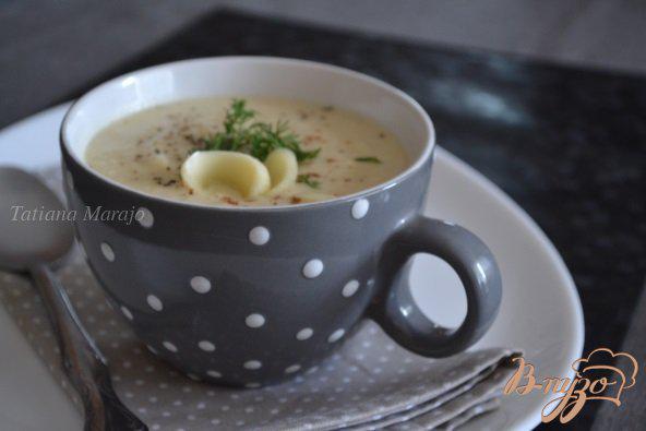фото рецепта: Суп-пюре из корневого сельдерея с сыром