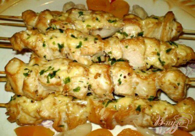 фото рецепта: Куриные шашлычки под сыром