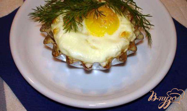 фото рецепта: Яйца, запеченые в кокотницах