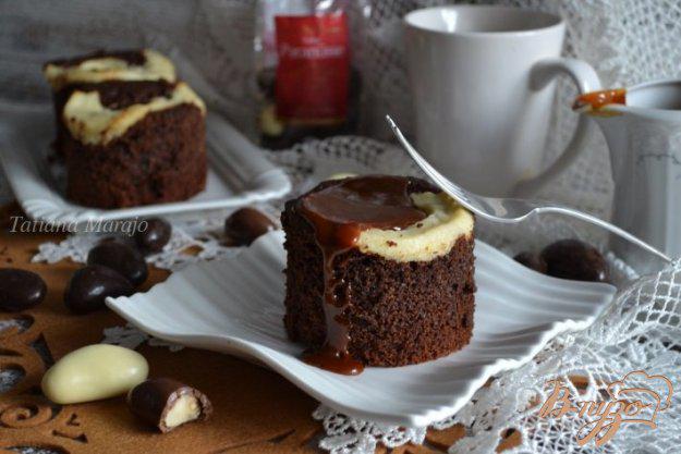 фото рецепта: Шоколадные пирожные с рикоттой