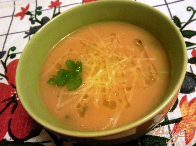 фото рецепта: Овощной суп пюре с грибами