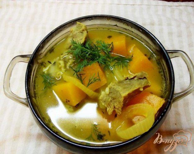 фото рецепта: Суп из тыквы с маслом