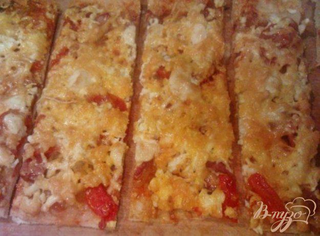 фото рецепта: Пицца с плавленым сырком