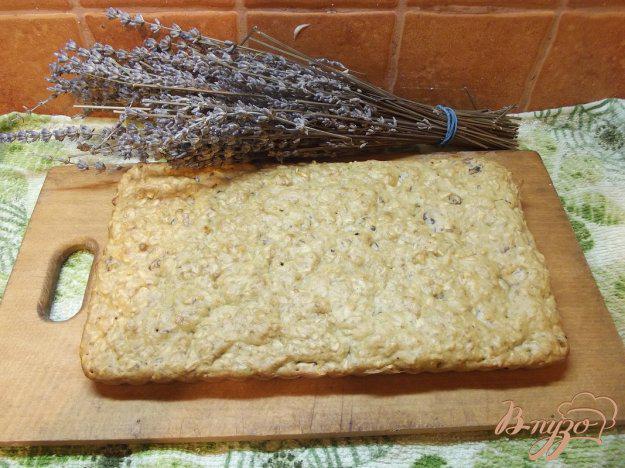 фото рецепта: Овсяный пирог с имбирем и сухофруктами