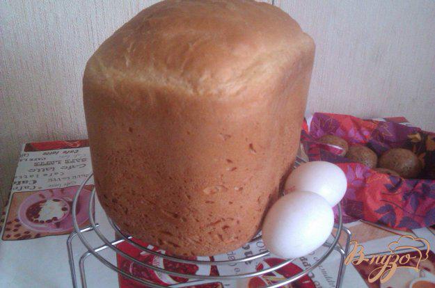 фото рецепта: Молочный хлеб на куриных яйцах