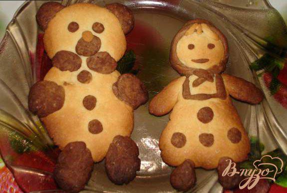 фото рецепта: Печенье « Маша и медведь»