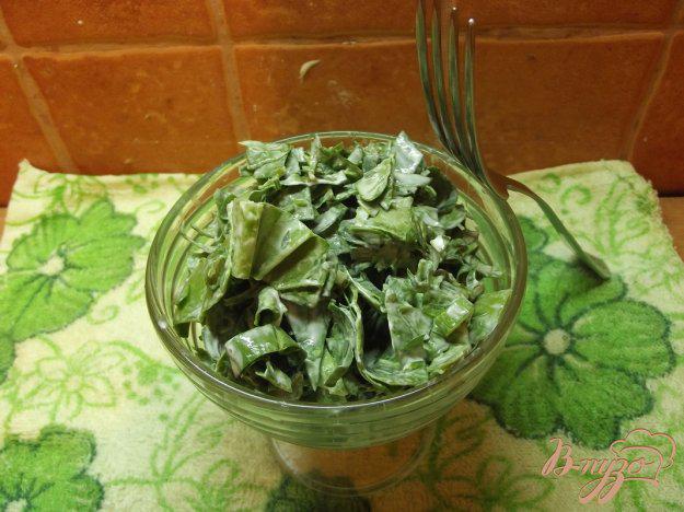 фото рецепта: Салат из листовой зелени