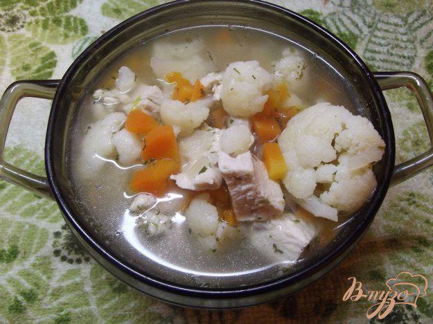 фото рецепта: Суп из цветной капусты с тимьяном