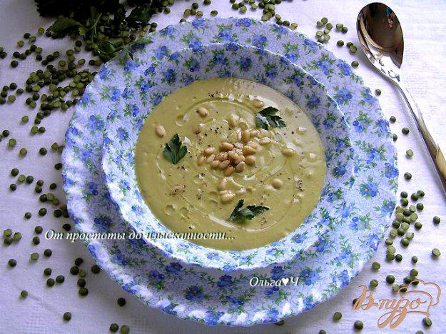 фото рецепта: Крем-суп из зеленого гороха