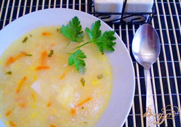 фото рецепта: Рисовый суп с икрой карася
