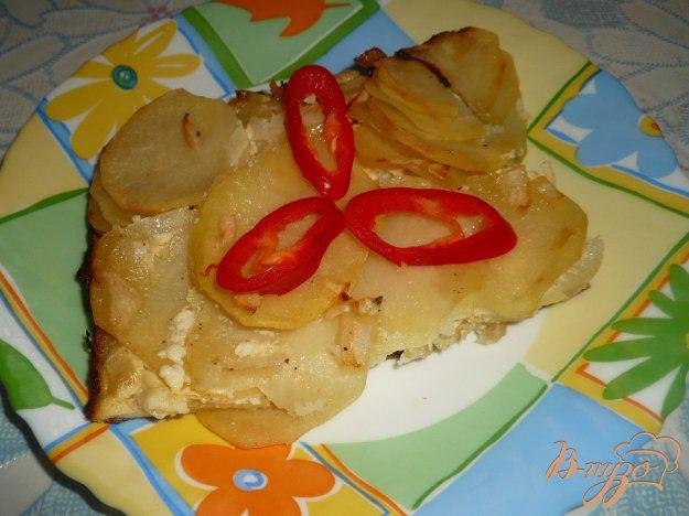 фото рецепта: Картофель запеченный под сметанным соусом