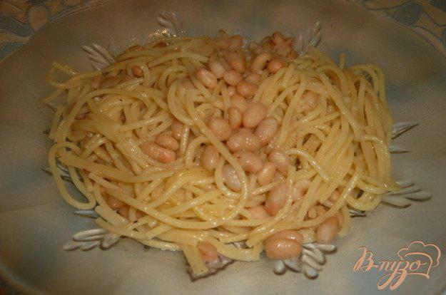 фото рецепта: Спагетти с белой фасолью