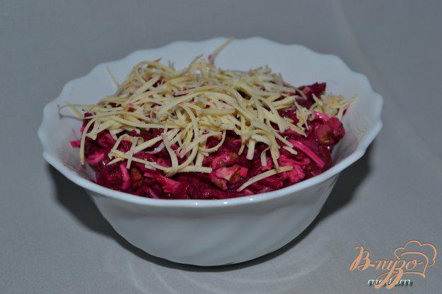 фото рецепта: Салат свекольный с красной фасолью