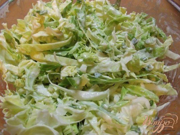 фото рецепта: Капустный салат с горчичным соусом