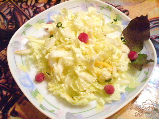 фото рецепта: Капустный салат с кунжутом