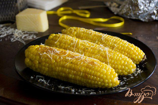 фото рецепта: Кукуруза, запеченная в фольге