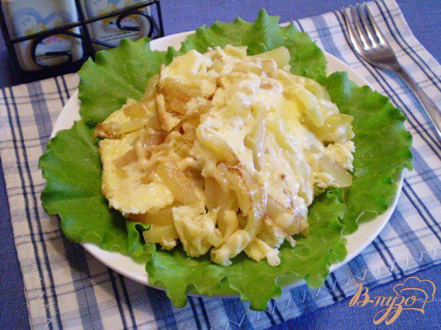 фото рецепта: Фриттата с картофелем и сыром