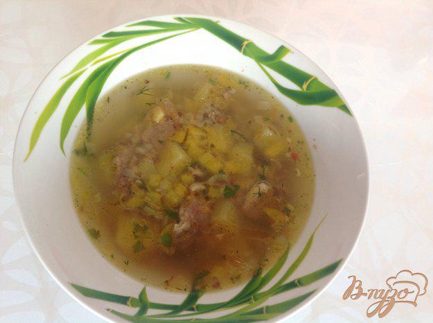 фото рецепта: Гречневый суп со свининой